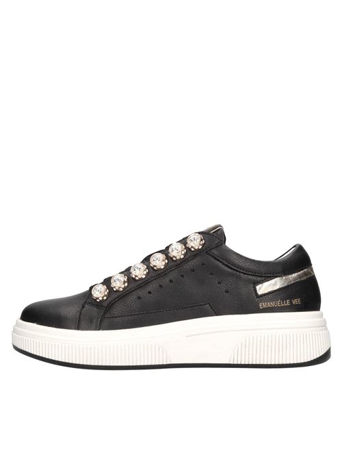 Sneakers in pelle EMANUELLE VEE | 441P-103-14-P003ONERO